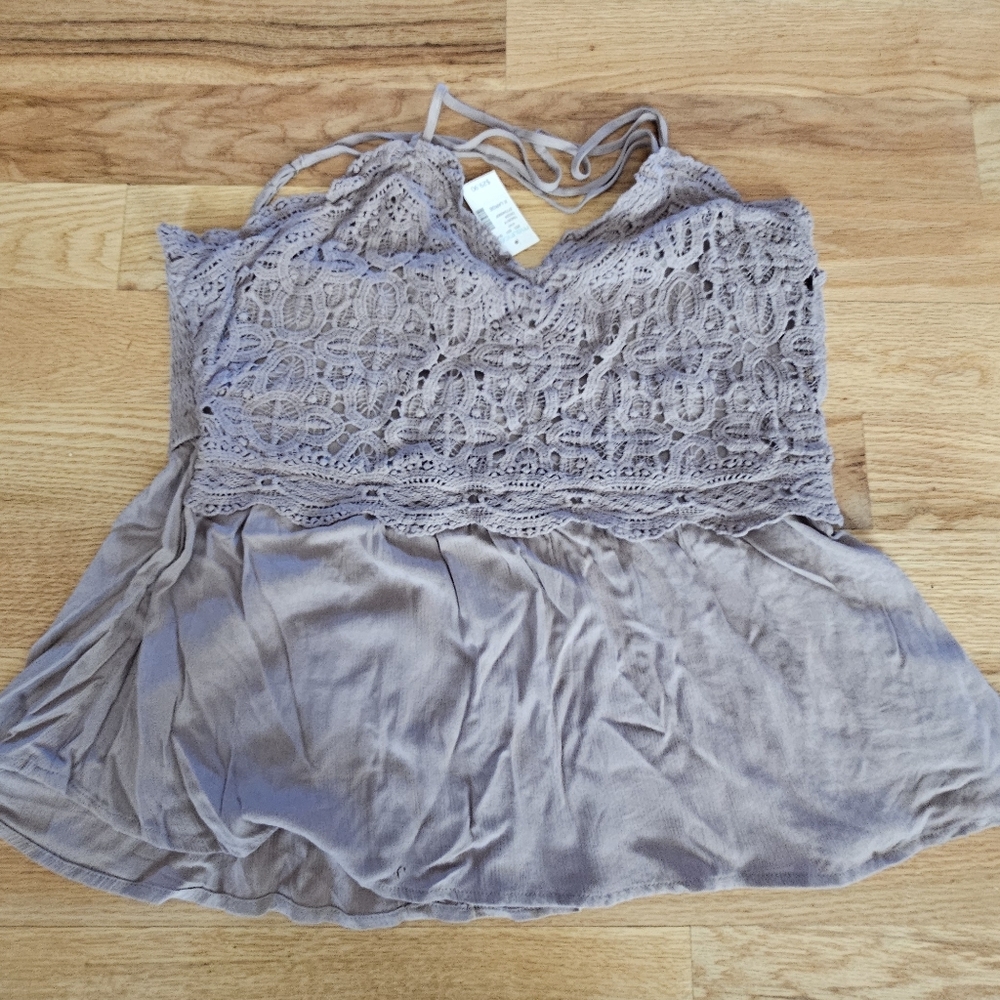 NWT Maurices Purple Tank Top Size XL